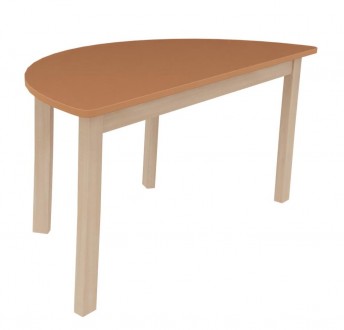 table demi-ronde Ø120 k’briol